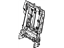 Toyota 71017-42110 Frame Sub-Assembly, Rear Seat Back, Passenger Side
