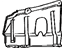 Toyota 51443-42010 Cover, Engine Under, Rear Passenger Side