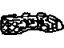 Toyota 52155-12320 Support, Rear Bumper Side, Passenger Side