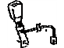 Toyota 73230-42110-B0 Buckle, Fawn, Passenger Side GRAY