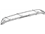 Toyota 76871-52070-B0 Rear Spoiler, Silver