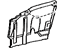 Toyota 51444-42010 Cover, Engine Under, Rear Driver Side