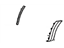 Toyota 53851-42240 Pad, Front Wheel Opening Extension