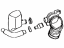 Toyota 17880-28240 Hose Assembly, Air Cleaner