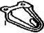 Toyota 51968-42010 Hook, Transport, Rear Driver Side