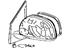 Toyota 87910-42B50 Mirror Assembly, Outer Rear View, Passenger Side