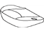 Toyota 71075-42390-B0 Cover, Rear Seat Cushion, Passenger Side (For Separate Type)