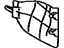 Toyota 55394-42030-B0 Cover, Instrument Panel Bracket, Inner Passenger Side