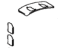 Toyota 55358-42051 Upper Dash Panel Cushion