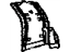 Toyota 61067-42010 Extension Sub-Assembly, Inner Rear Quarter Panel