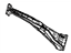 Toyota 61038-33901 Center Pillar Reinforcement, Driver Side