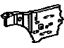 Toyota 52129-42010 Arm, Front Bumper, Upper Passenger Side