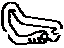 Toyota 88539-42060 Hose, Drain Cooler