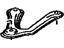 Toyota 52257-42010 Brace, Front Suspension Member, Rear Passenger Side