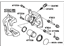 Toyota 47830-42080 Caliper Assembly, Passenger Side