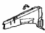 Toyota 53705-42011 Member Sub-Assembly, Front Apron To Cowl, Passenger Side