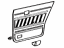 Toyota 67640-16080-01 Board Sub-Assembly, Rear Door Trim, Driver Side