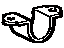 Toyota 57301-17060 Member Sub-Assembly, Steering Gear Box Support