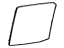 Toyota 68113-16021 Glass Sub-Assembly, Rear Door, Passenger Side