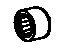 Toyota 90364-25002 Bearing, Needle Roller (For Idler Gear Rear)