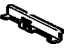 Toyota 75548-24050 Fastener, Windshield Outside Moulding