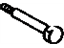 Toyota 33511-22160 Shaft Sub-Assembly, Control (For Floor Shift)