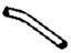 Toyota 85271-12020 Hose, Headlamp Cleaner