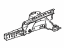 Toyota 53702-14934 Apron Sub-Assembly, Front Fender, Driver Side