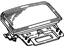 Toyota 81570-14030-02 Lamp Assembly, Center Stop, Red