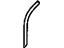 Toyota 63249-42090 Hose(For Sliding Roof Or Removable Roof Drain), Front