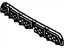 Toyota 53113-42020 Lower Grille