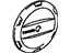 Toyota 64771-42060-A0 Spare Cover, White