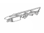 Toyota 74232-42220 Panel, Front Armrest Base, Upper Driver Side
