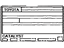 Toyota 11298-28410 Emission Label