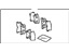 Toyota 04946-07020 Shim Kit, Anti Squeal(For Rear Disc Brake)