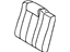 Toyota 71077-AA310-A0 Cover, Rear Seat Back, Passenger Side (For Separate Type)