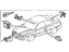 Toyota 89708-33290 Cylinder Set, Lock W/Transponder Key Transmitter