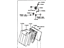Toyota 71490-06080-A0 Seat Back Assembly, Driver Side