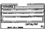Toyota 11298-20640 Emission Label