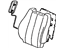 Toyota 71074-06080-A0 Cover, Front Seat Back, Driver Side(For Separate Type)