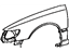 Toyota 53802-06050 Fender, Front Driver Side