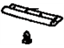 Toyota 53184-06020 Front Seal, Driver Side