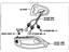 Toyota 81550-06090 Lens & Housing, Passenger Side
