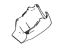 Toyota 45024-12100-C0 Shroud, Lower