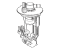 Toyota 77024-12340 Suction Case, Upper