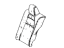Toyota 71652-12870 Pad, Rear Seat Back, Driver Side(For Separate Type)