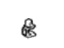 Toyota 77197-47010 Clamp, Evaporation Vent Tube