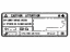 Toyota 88723-12280 Label, Cooler Service Caution