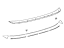 Toyota 76085-12600 Spoiler Sub-Assembly, Rear