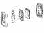 Toyota 89072-12330 Housing Set, Door Control Transmitter (For Smart Key)